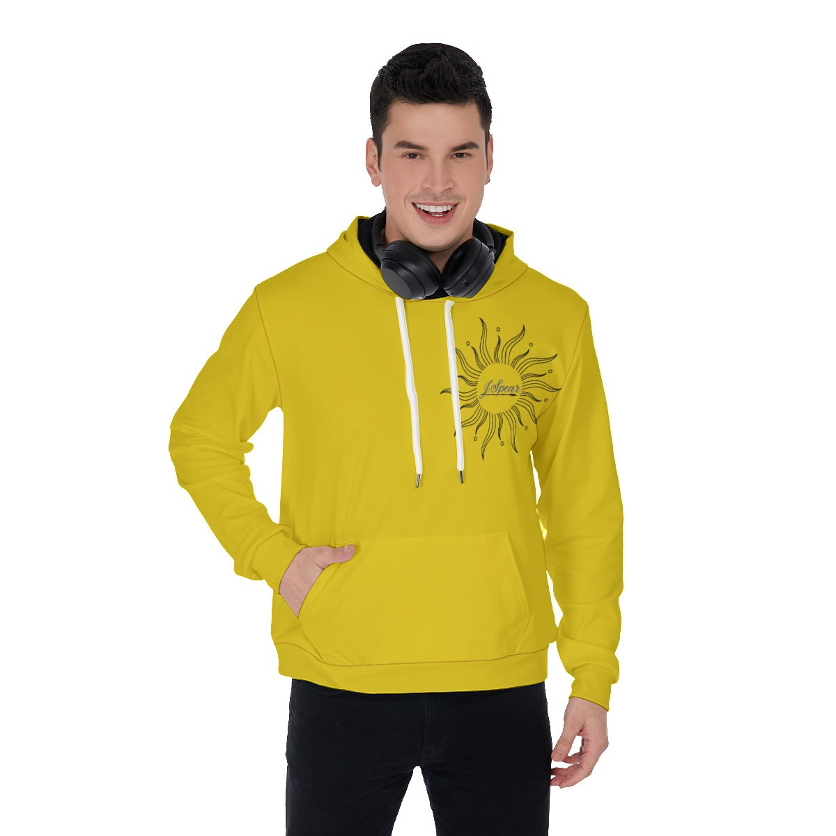 Be The Light Gold: Hoodie Heavy Weight