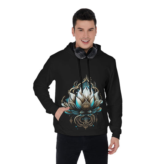 Lotus 1: Men's Pullover Hoodie