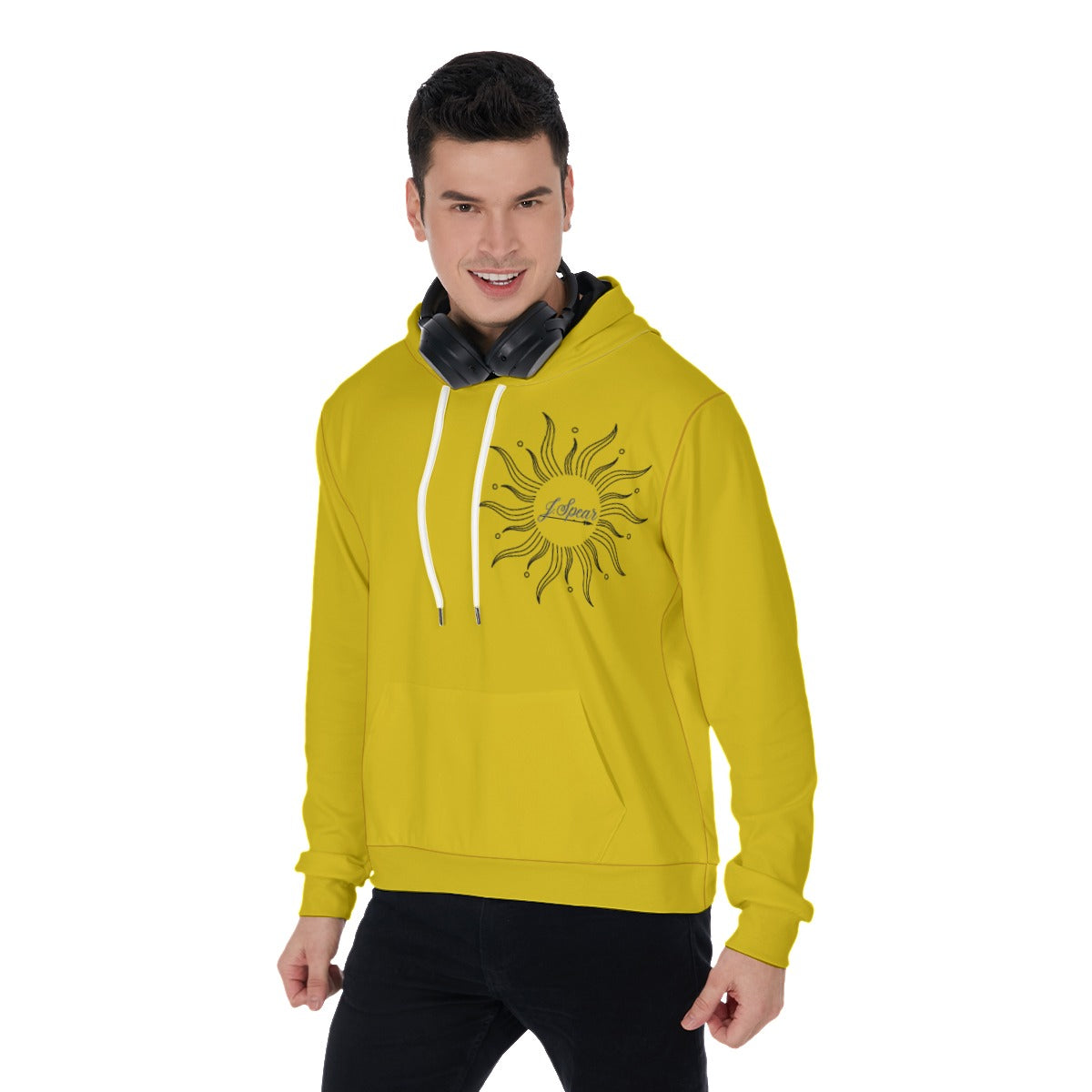 Be The Light Gold: Hoodie Heavy Weight