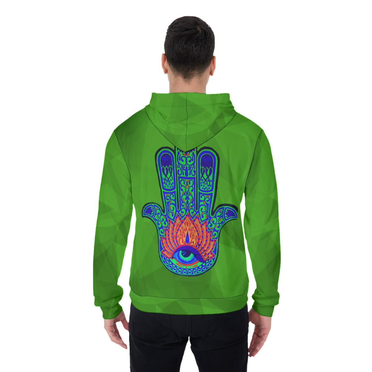 Hamsa- wt/bl: Hoodie Heavy Weight