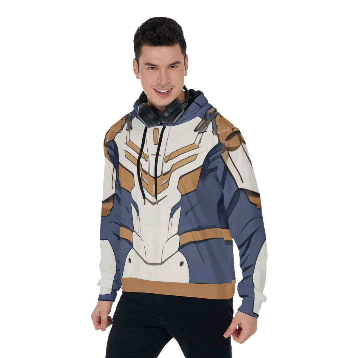 Anime 1 Men's Pullover Hoodie