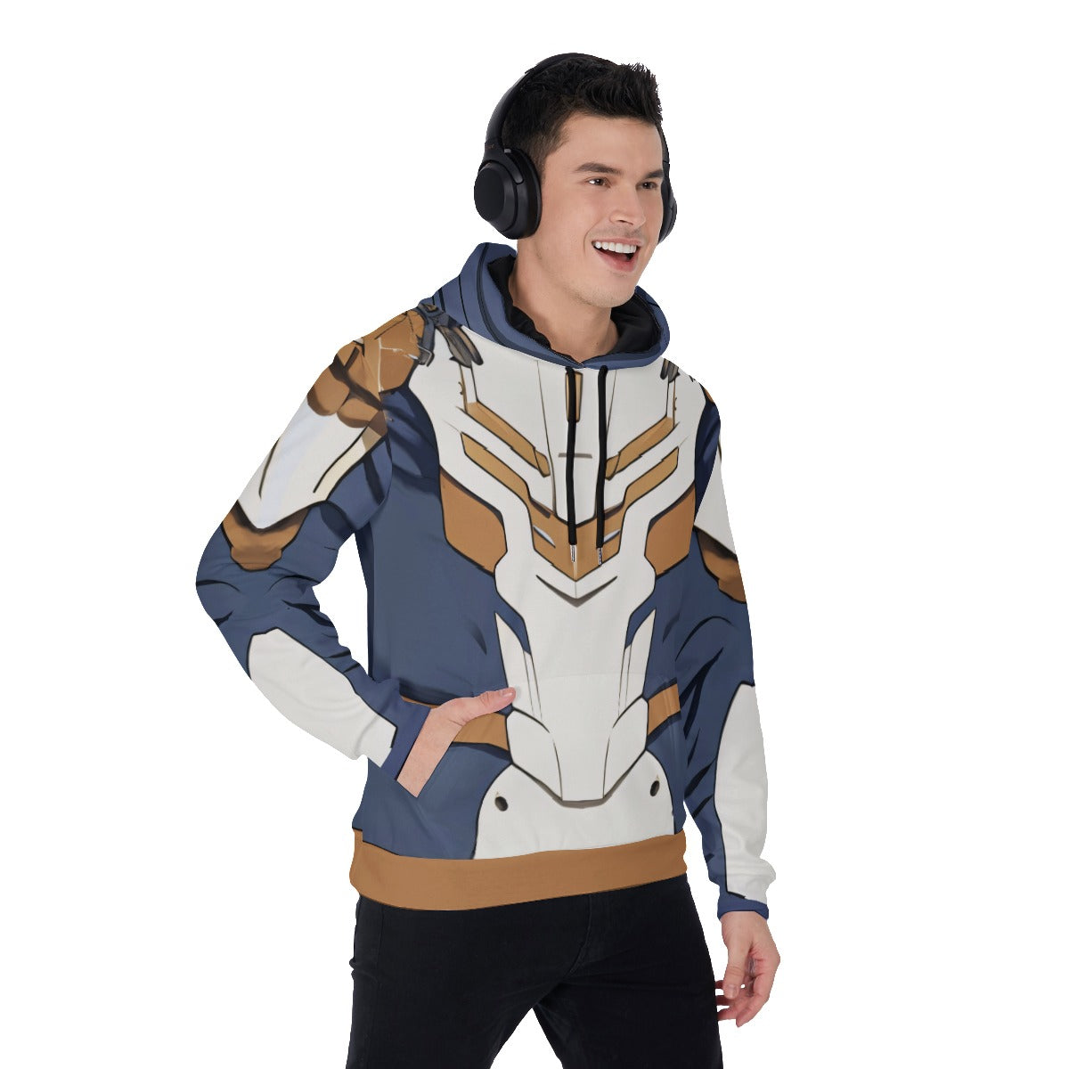 Anime 1 Men's Pullover Hoodie