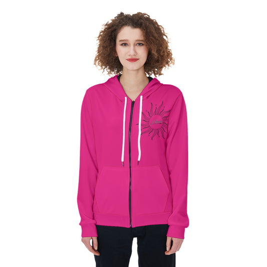 Be The Light Women's Zip Up Hoodie