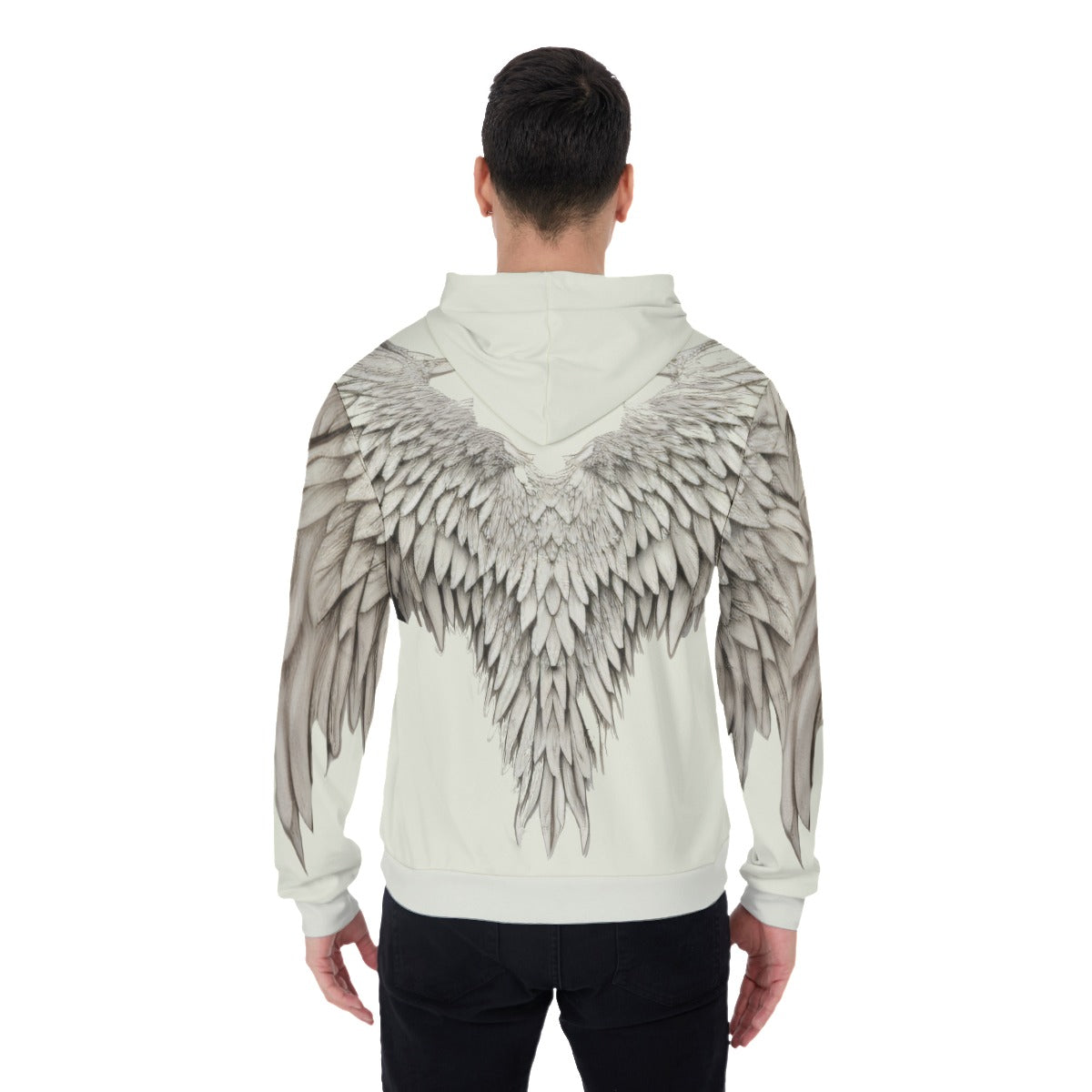 Angel Wing Thicken Pullover Hoodie