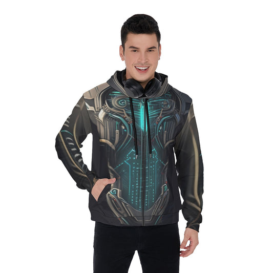 Cyborg 3: Men's Thicken Pullover Hoodie