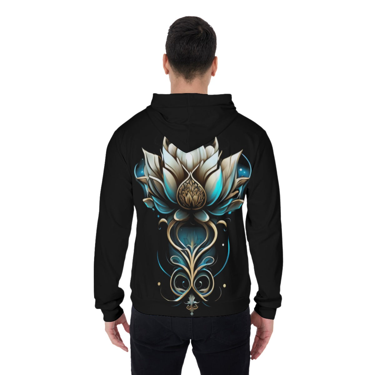 Lotus 1: Men's Pullover Hoodie