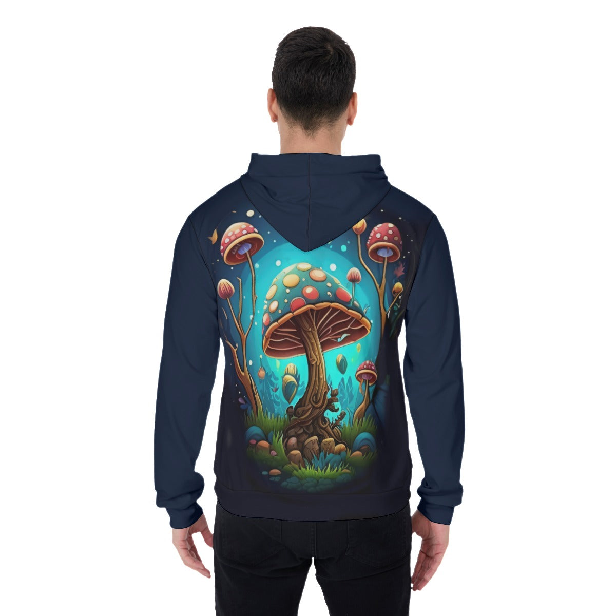 Mushroom: Men's Thicken Pullover Hoodie