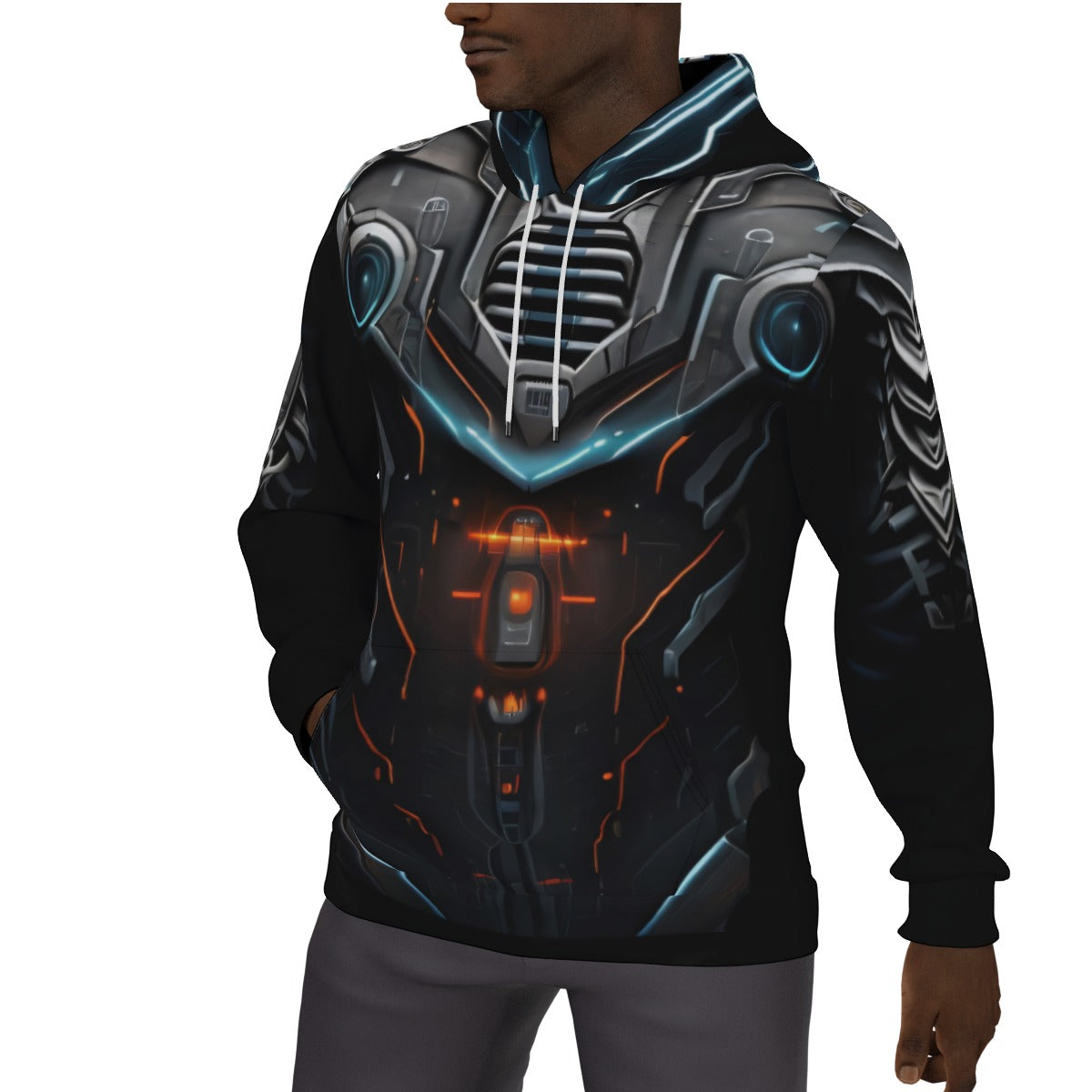 Cyborg 1: Hoodie Heavy Weight